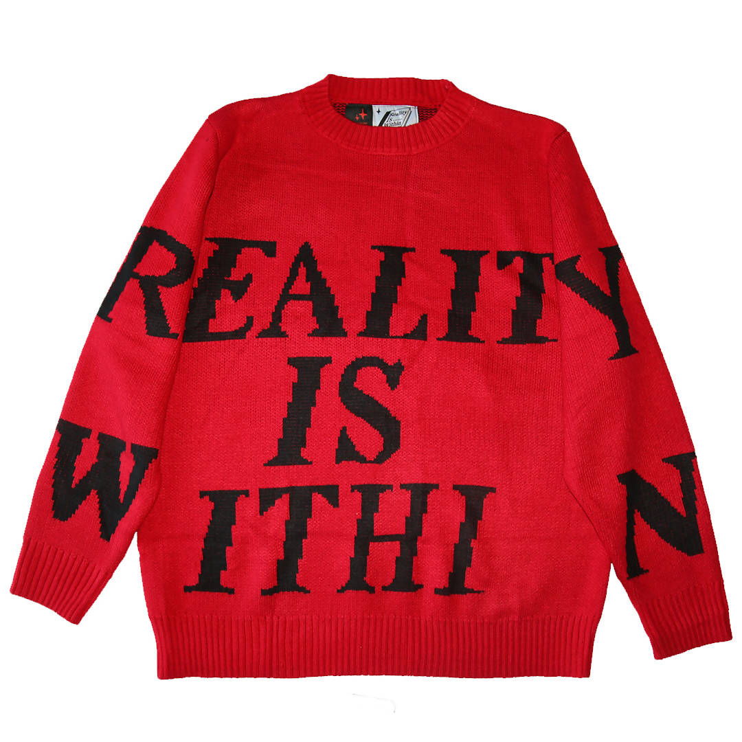 Red Signature Knit