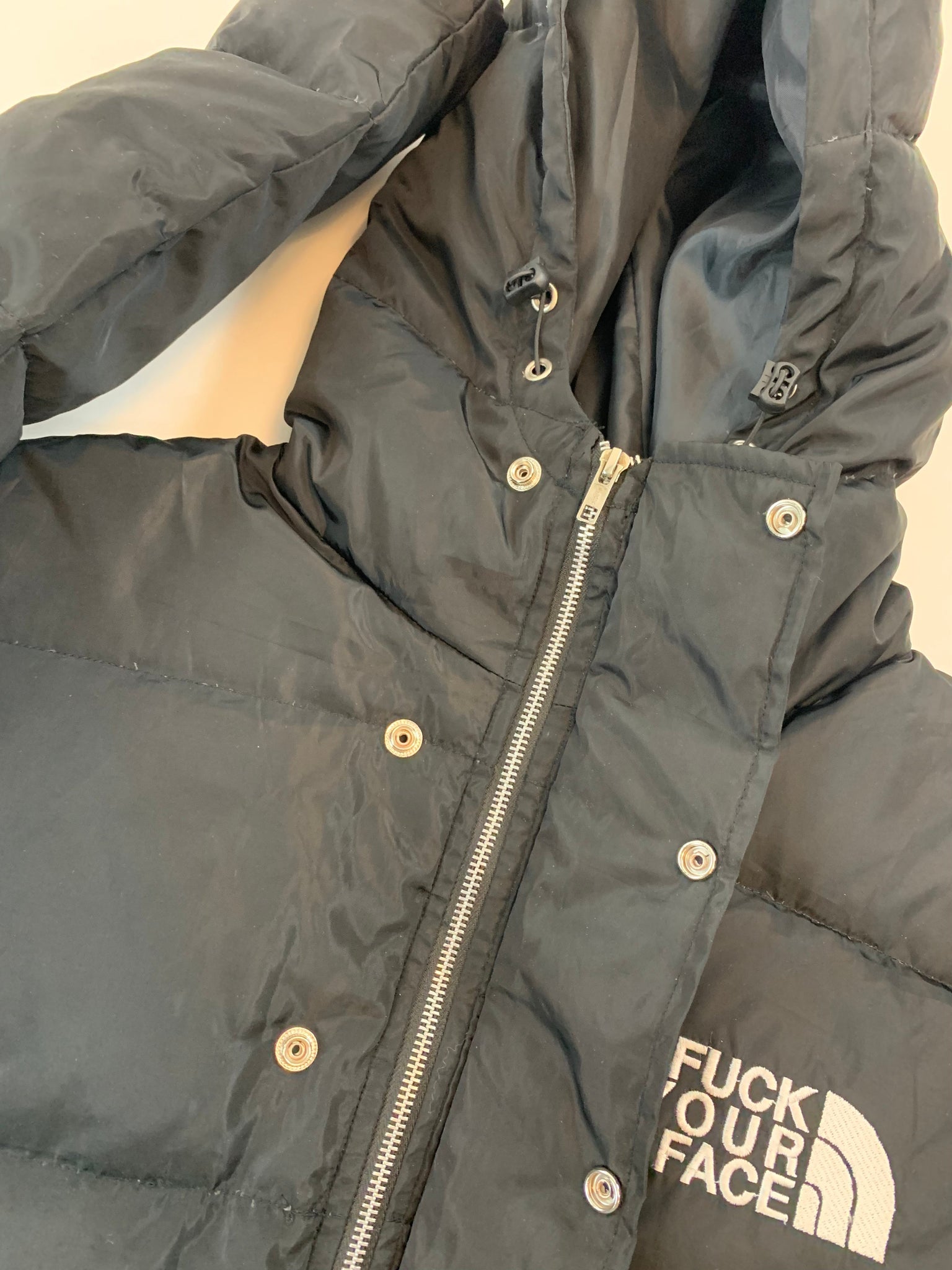 Fuck Your Face Puffer Jacket