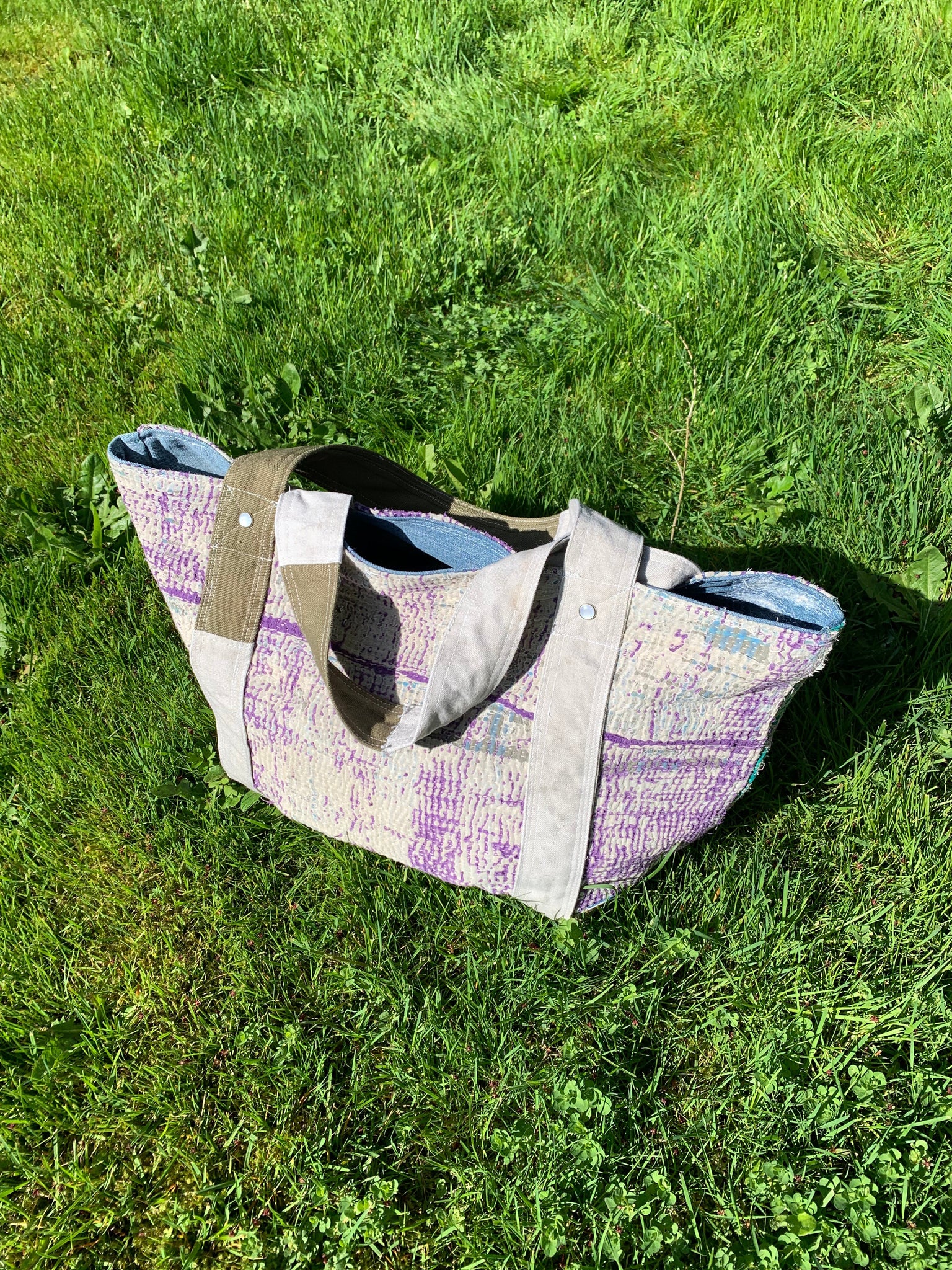 Distressed Tote Bag