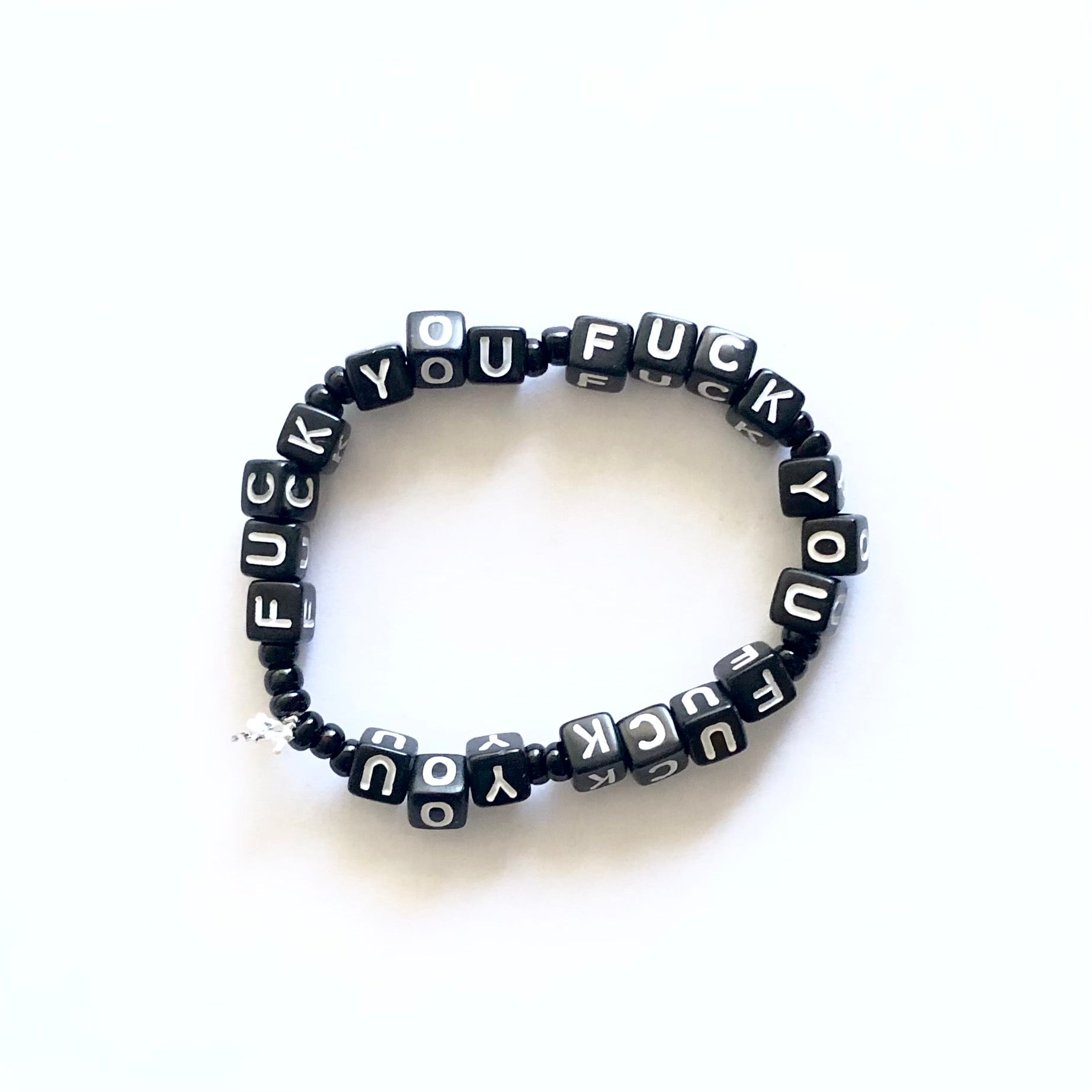 A CIGNATURE DESIGNS ( ACD ) Fuck You [bracelet][black] – Lowheads