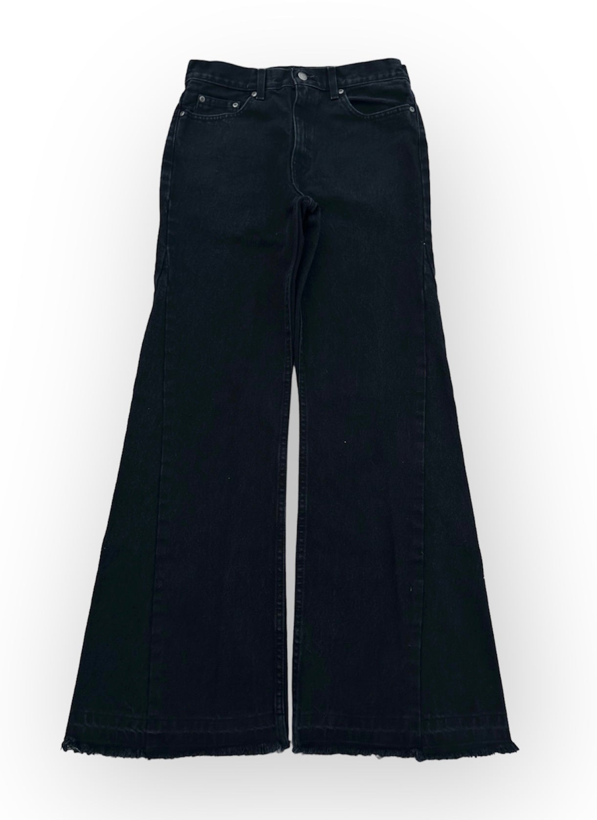 Black Flared Denim – Lowheads