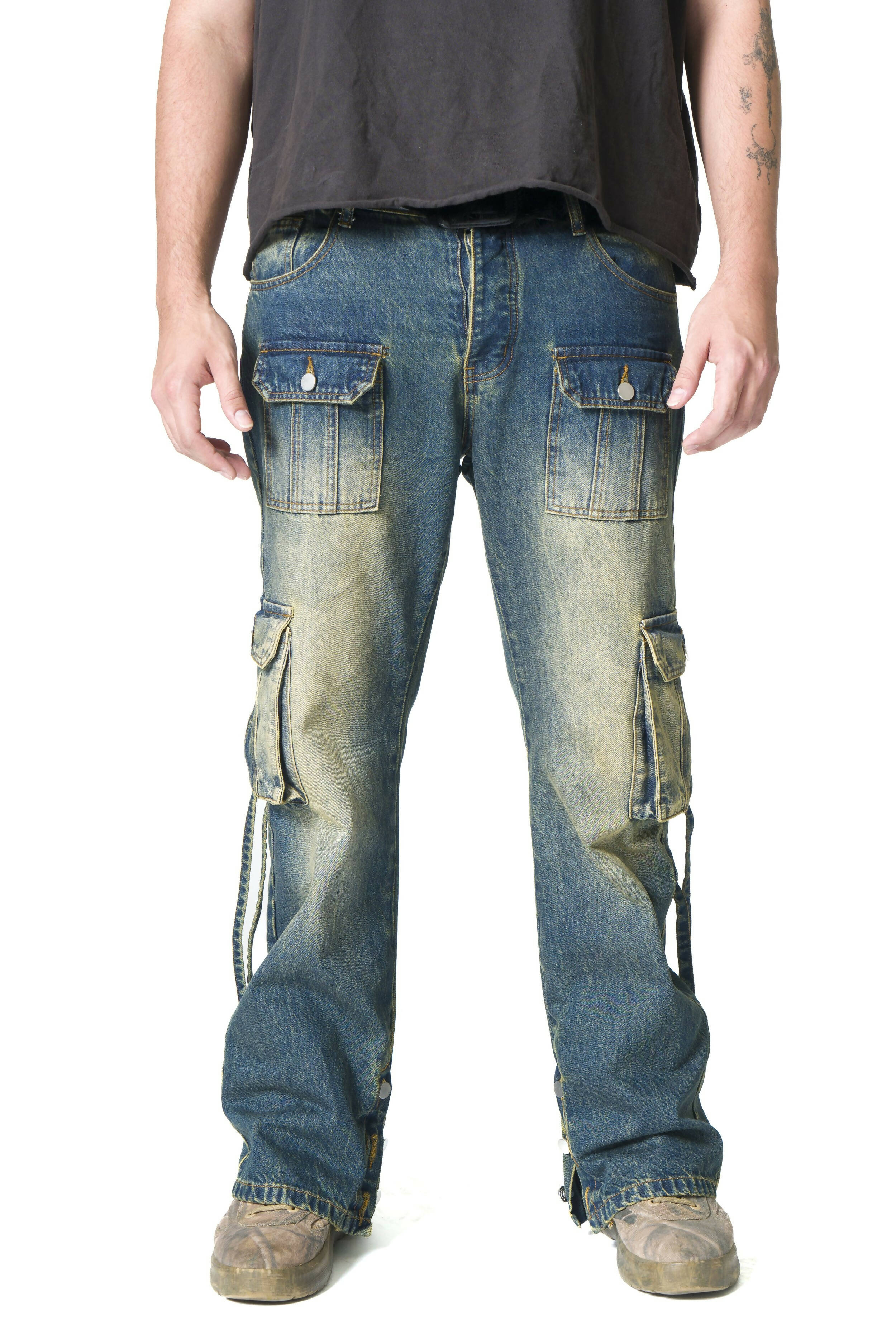 Heavyweight Denim Cargo Pant