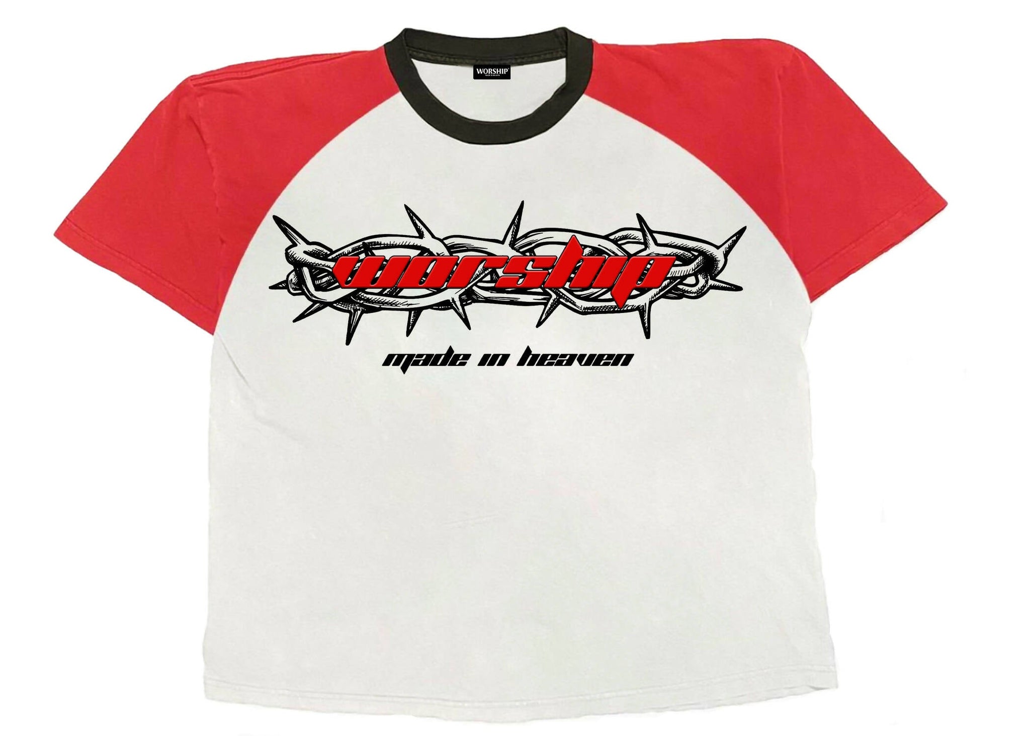 Thorn Raglan T-Shirt (Red)