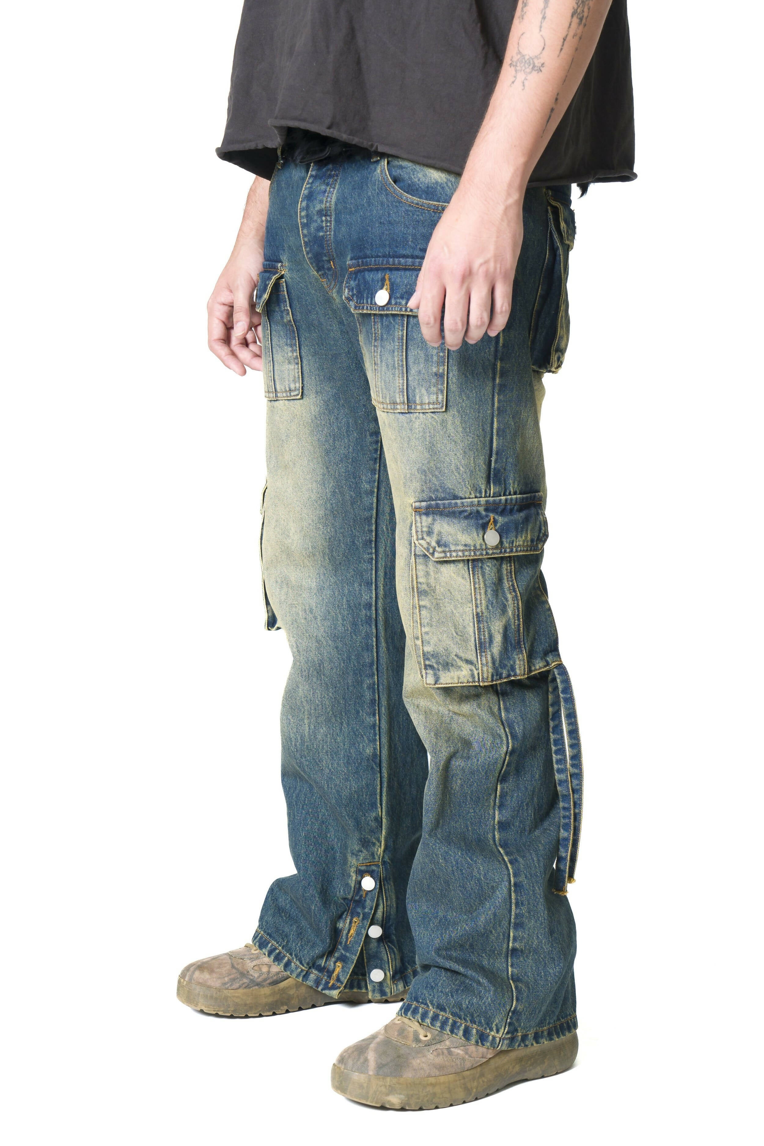Heavyweight Denim Cargo Pant